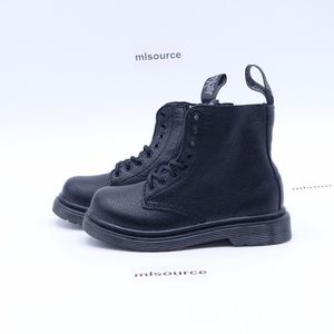 NEW Dr. Martens 1460 Pascal Mono Side Zipper Boots 24835001